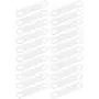 XISAOK 20Pciese Silicone Clothes Hangers Anti Slip Strip Clothes Rack Pad Windproof XISAOK 20Pciese Silicone Clothes Hangers Anti Slip Strip Clothes Rack Pad Windproof