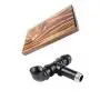 Industrial Toilet Paper Holder with Wooden Shelf Metal Wall Storage Iron Pipe Missingift Tissue Roll Hanger (Single Faced) Industrial Toilet Paper Holder with Wooden Shelf Metal Wall Storage Iron Pipe Missingift Tissue Roll Hanger (Single Faced)