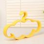 Brents Cloud Shape Clothes Hangers, Durable Clothes Hanger Hook, Various Color and Pack Combinations, Perfect for Pants, Dress, Jacket and Underwear (5, color mix)