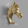UKURO Animal Head Hook Statue Resin Crafts Key/Cap/Clothes Claw Hanger 3D Animals Figurines Home Mural Decoration
