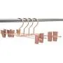 Koobay 60PS/LOT Childrens Copper Gold Finishing Aluminium Clothes Skirts Trousers Hanger (Bottom Gold)