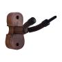 Kalaok Wall Mount Violin Fiddle Viola Hanger Hook Keeper with Bow Holder Rubber Cushion Wood Base
