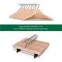 JS HANGER Wooden Suit Hangers, Unfinished Coat Hangers with Non-Slip Pants Bar - Unfinished, Set of 16 JS HANGER Wooden Suit Hangers, Unfinished Coat Hangers with Non-Slip Pants Bar - Unfinished, Set of 16