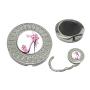 Sonva Purse Hanger Folding Handbag Hook - Crystal High Heels Table Hook Folding Bag Desk Hanger Foldable Holder