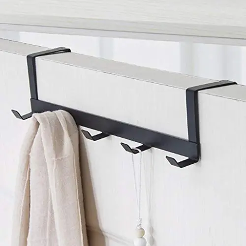 Retrofish Over The Door 5 Hook - Wall Mounted Clothes Organizer - Wardrobe Clothes Hangers Rack Umbrella Door Hook Iron Retrofish Over The Door 5 Hook - Wall Mounted Clothes Organizer - Wardrobe Clothes Hangers Rack Umbrella Door Hook Iron