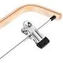 Wood Hangers 10-Pack, Royalhanger Pants Hangers Skirt Hangers Wooden Hangers with 2 Adjustable Clips, Natural Finish