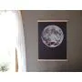 Magnetic Poster Hanger Wall Hanging Frame Light Oak Ash Handmade