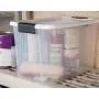 STERILITE Ultra Latch Storage Boxes (12 Count, Clear,30 Quart) STERILITE Ultra Latch Storage Boxes (12 Count, Clear,30 Quart)