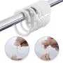 L-BOST Plastic Shower Curtain Rings Curtain C Rings Hooks Hanger Bath Drape Loop Clip Glide, Pack of 36 (White) L-BOST Plastic Shower Curtain Rings Curtain C Rings Hooks Hanger Bath Drape Loop Clip Glide, Pack of 36 (White)