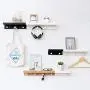 Wall Mounted Shelf Coat Hooks - Entryway Shelf with Hooks,2 Hooks 9 inches,Hanging Book Shelves with Hat Racks Wall Storage Shelf with Hooks Hanging Shelf with Holder for Bedroom, Kitchen, Bathroom Wall Mounted Shelf Coat Hooks - Entryway Shelf with Hooks,2 Hooks 9 inches,Hanging Book Shelves with Hat Racks Wall Storage Shelf with Hooks Hanging Shelf with Holder for Bedroom, Kitchen, Bathroom