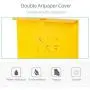 VPACK Files Storage Organizer Boxes, Flip Up Design Easy Clean Filing & Storage Office Boxes with Lip for Letters, Files, Documents, Papers (Yellow) VPACK Files Storage Organizer Boxes, Flip Up Design Easy Clean Filing & Storage Office Boxes with Lip for Letters, Files, Documents, Papers (Yellow)