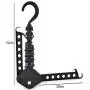 5pcs Random Color Dual Hanger Clothes Folding Hanger Rack Coat Organizer Hanger Foldable Closet 5pcs Random Color Dual Hanger Clothes Folding Hanger Rack Coat Organizer Hanger Foldable Closet