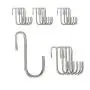 BQKKWIN Heavy Duty S Hooks Black S Shaped Hooks Hanging Hangers Hooks for Kitchen, Bathroom, Bedroom and Office Pan Pot Coat Bag Plants (20 Pack Silver) BQKKWIN Heavy Duty S Hooks Black S Shaped Hooks Hanging Hangers Hooks for Kitchen, Bathroom, Bedroom and Office Pan Pot Coat Bag Plants (20 Pack Silver)
