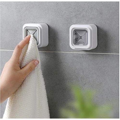 10pcs Kitchen Towel Holder Rack Convenient Home Supplies Bathroom Storage Hooks Popular Washing Cloth Hanger