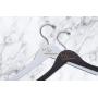 Personalized Bridal Hangers, Custom Wedding Hanger with Bow, Wooden Bridesmaid Hangers, Wedding Dress Hanger for Bride and Groom (White, Center Only + Laser Engraving) Personalized Bridal Hangers, Custom Wedding Hanger with Bow, Wooden Bridesmaid Hangers, Wedding Dress Hanger for Bride and Groom (White, Center Only + Laser Engraving)