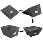 MAX Houser Fabric Cloth Storage Bins,Foldable Storage Cubes Organizer Baskets with Dual Handles for Home Bedroom Storage,Set of 6(Grey) MAX Houser Fabric Cloth Storage Bins,Foldable Storage Cubes Organizer Baskets with Dual Handles for Home Bedroom Storage,Set of 6(Grey)