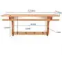 COAT RACK Creative Multifunctional Wall-mounted, Wall Clothes Hook, Wall Storage Rack With 4 Hooks And Clothes Hanger, Home Decoration For Entryway Bedroom COAT RACK Creative Multifunctional Wall-mounted, Wall Clothes Hook, Wall Storage Rack With 4 Hooks And Clothes Hanger, Home Decoration For Entryway Bedroom