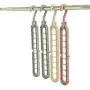 Inluever Clothes Hanger, Multi-Function Plastic Clothes Hangers, Folding Coat Hanger, Nine-Hole Hanger, 4 Packs Inluever Clothes Hanger, Multi-Function Plastic Clothes Hangers, Folding Coat Hanger, Nine-Hole Hanger, 4 Packs