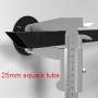 Hanger Install Itblack Clothes Display Rack Commercial Rod Storage Wall Garment Everyday Perfect Laundry Room Iron (Size : 100 10cm)
