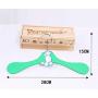JXSHQS 1PC Cartoon Animal Children Hanger Infant Kids Wooden Coat Clothes Hooks Living Room Bathroom Supplies MQ 021 Clothes Hanger