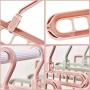 Space Saving Hangers, 5Pack Multifunctional Magic Hangers Organizer Clothes Grouper for Heavy Clothes, Shirts Pants Dresses Coats