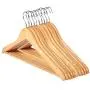 10pcs Solid Wood Hanger Non-Slip Hangers Clothes Hangers Shirts Sweaters Dress Hanger Drying Rack for Home 10pcs Solid Wood Hanger Non-Slip Hangers Clothes Hangers Shirts Sweaters Dress Hanger Drying Rack for Home
