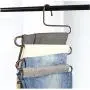 5pcs Random Color 5-Tie S Shape Clothes Hanger Pants Wardrobe Trousers Anti-Slip Storage Rack 5pcs Random Color 5-Tie S Shape Clothes Hanger Pants Wardrobe Trousers Anti-Slip Storage Rack