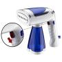 ZZYJYALG Garment Ironing Machine Plastic Metal Handheld Household Transparent Water Tank Large Capacity High Temperature Cotton Linen Blended Polyester Portable Foldable Travel (Blue)