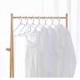 10PCS White Wide Shoulder Cloth Hanger Hook Clothing & Wardrobe Storage Hangers Hanging Hook