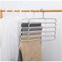 5 Layers Hangers Multifunctional Clothes Hangers Pants Storage Hangers Cloth Rack Multilayer Storage Cloth Hanger 5pcs Random Color 5 Layers Hangers Multifunctional Clothes Hangers Pants Storage Hangers Cloth Rack Multilayer Storage Cloth Hanger 5pcs Random Color