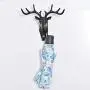 1PCS Creative Deer Head Traceless Wall Hook Decorative Animal Head Wall Mount Hanger Resin Crafts for Key Bag Hat Black Practical and Useful 1PCS Creative Deer Head Traceless Wall Hook Decorative Animal Head Wall Mount Hanger Resin Crafts for Key Bag Hat Black Practical and Useful