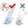 MXtechnic Self Adhesive Key Hooks Rail, 3M Stainless Steel Heavy Duty Coat Hanging Shelf Robe Towel Hanger Rack 3-Hook for Bathroom Kitchen Wall Mounted (3 Hooks)