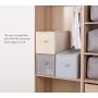 iwill CREATE PRO 60L Extra Large Quilts Comforters Blankets Duvets Storage Containers with Lid, Dust Proof Storage Organizer Boxes for Seasonal Beddings, Light Gray