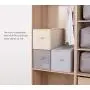 iwill CREATE PRO 60L Extra Large Quilts Comforters Blankets Duvets Storage Containers with Lid, Dust Proof Storage Organizer Boxes for Seasonal Beddings, Light Gray