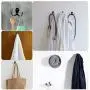 21 Pack Coat Hooks, POZEAN Hooks for Hanging with 42pcs Screws, Black Towel Hooks Wall Hooks for Hanging Coat Scarf, Bag, Towel, Key, Cap, Cup, Hat and More 21 Pack Coat Hooks, POZEAN Hooks for Hanging with 42pcs Screws, Black Towel Hooks Wall Hooks for Hanging Coat Scarf, Bag, Towel, Key, Cap, Cup, Hat and More