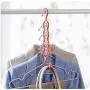 10pcs Random Color Space Saving Hanger Magic Clothes Hanger with Hook Closet Organizer Home Tools Multi-Purpose Thick Drying Storage Racks 10pcs Random Color Space Saving Hanger Magic Clothes Hanger with Hook Closet Organizer Home Tools Multi-Purpose Thick Drying Storage Racks