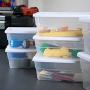 Sterilite 16428012 6 Quart White Storage Boxes (Pack of 24)