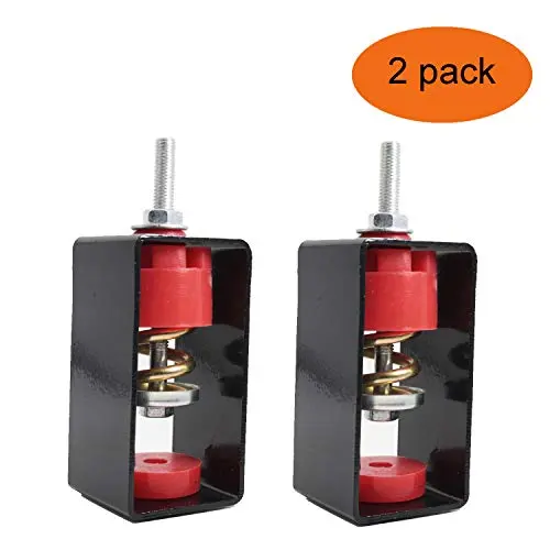 BXI Elastomeric Hanger - Spring Vibration Isolator - Anti Vibration Ceiling Suspended Mounted - Studio, Home Theater (2 Pack)