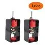 BXI Elastomeric Hanger - Spring Vibration Isolator - Anti Vibration Ceiling Suspended Mounted - Studio, Home Theater (2 Pack)