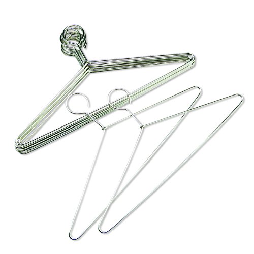 Safco Products 4165 Extra Hangers for 48&quotW Shelf Rack 4164, sold separately, Chrome