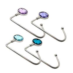 Cabilock 4PCS Safe Durable Trend Fashion Purse Hook Handbag Holder Bag Table Hook Handbag Hanger Hook Schoolbag Hook