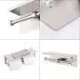 KES Dual Toilet Paper Holder RUSTPROOF Stainless Steel Bathroom Double Tissue Paper Towel Roll Holder Hanger Wall Mount Brushed Finish, BPH201S2-2