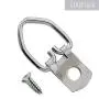 100 Pack Heavy Duty D-Ring Picture Hangers with Screws for Hanging Clock Paintings Artwork Picture Frame Hook Photo Mirrors - Pro Quality Single Hole D-Rings 100 Pack Heavy Duty D-Ring Picture Hangers with Screws for Hanging Clock Paintings Artwork Picture Frame Hook Photo Mirrors - Pro Quality Single Hole D-Rings