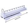 GYJ Extendable Closet Valet Rod Retractable Rack, Pull Out Clothes Hanger Towel Rail Extending Organiser, Could Bring You The Different Feeling of Life