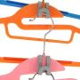Windwinevine Portable S Shape Clothes Hanger Mini Clothes Hanger Hook Save Space Closet Organizer Universal Home Accessories
