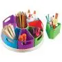 Learning Resources Create-a-Space Storage Center, Bright Colors, Classroom Craft Keeper, 10 Piece set