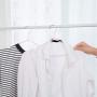High-tech type 10pcs Children Adult Clothes Hanger Clothes Drying Rack Non Slip Metal Shirt Hook Hangers,Blue