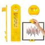 Picture Hanger Tools with Level Suitable for All Wall Materials, Picture Frame Ruler for Marking Position,Makes Frame Hanging Simple & Fast!