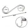 ZUZZEE 10 Inch Meat Hooks 10mm Heavy Duty S-Hooks Stainless Steel Butcher Hooks Meat Processing for Smoker Poultry Hanging BBQ Grill Cooking Hook Tool (3 Pack)