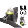 Universal Stroller Cup Holder, Universal Stroller Organizer Baby Bottle Holder - Stroller Accessory, Parent Cup Holder for Stroller/Bike (Phone Holder + 2 Hooks + 2 Toy Straps)